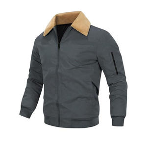 Chaqueta Bomber de Invierno para Hombre Rapid Sports, Cortavientos, Transpirable, Ecológica, Informal, con Forro de Satén/Seda, Cierre de Cremallera - Product Image 1