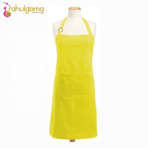 Tablier de cuisine en lin vert personnalisé de haute qualité femmes taille imperméable ajustement conception de cuisine Unique Logo personnalisable barbier enfants - Product Image 3