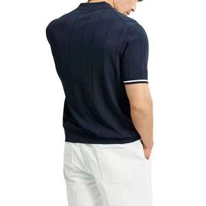 Palabras clave de alta conversión que apuntan a compradores preocupados por la moda: Verano para hombres, Corte ajustado, Polo de punto, Estilo coreano, y - Product Image 5