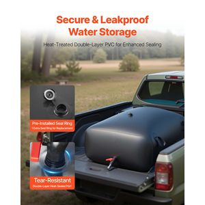 87.2 Gal Collapsible EVA Water <b>Storage</b> Bag 1000D PVC Soft Wear Resistant Leakproof <b>Camping</b> Tank Water <b>Storage</b> Bladder - Product Image 4