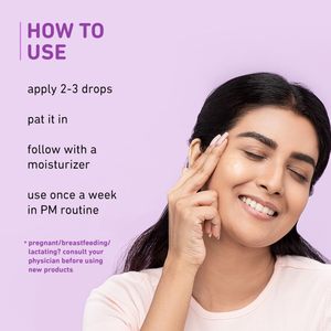 Suero Facial Nocturno Antienvejecimiento Avanzado con 1% de Retinol y Bakuchiol Plum |   Aumenta el Colágeno, Reduce las Líneas Finas y las Arrugas |   20 ml - Product Image 6