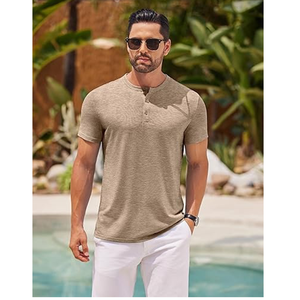 เสื้อยืดผ้าฝ้ายคุณภาพสูงสำหรับผู้ชาย - Product Image 2