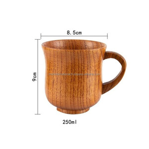 Best Seller <b>Bamboo</b> <b>Cups</b> With Handle Tea <b>Cup</b> <b>Bamboo</b> Wood Mugs Customized - Product Image 4