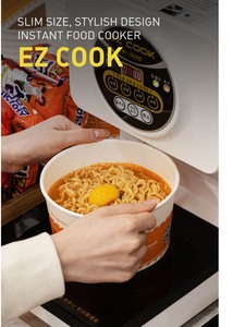 Conteneur en aluminium pour cuisinière à ramen (600 pièces) – Indispensable pour la préparation des repas, emballage de style ramen, vaisselle, récipient à soupe robuste pour four - Product Image 5
