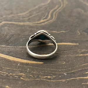 925 Sterling Silver <b>Turquoise</b> <b>Ring</b> Round Gemstone Bohemian Style Women Daily Wear & Party Gift Wholesale - Product Image 5