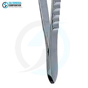 Pinza Manual para Toallas Jones, Instrumento Quirúrgico Profesional de Acero Inoxidable, Certificación CE Clase II, Segura y Firme para Cirugía General - Product Image 6