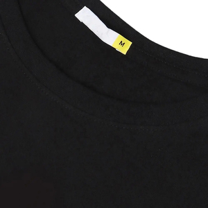 Camiseta de Hombre de Última Moda, Oversize, con Hombros Caídos, Logotipo Frontal, Cuello Redondo, Manga Corta, Transpirable, de Secado Rápido, Tejido de Punto de 200g, Casual - Product Image 4