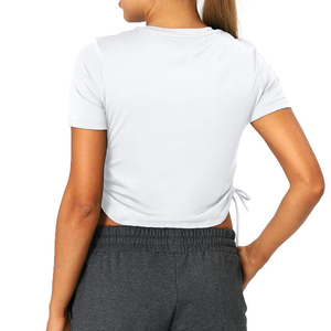 T-shirts courts pour femmes de haute qualité, respirants, en coton, décontractés, pour l'été, fournisseur pakistanais, fabricant de vêtements - Product Image 5