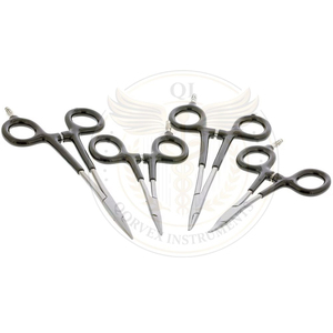 แหนบพลาสติกทรงวงรีสำหรับเครื่องมือตัดเครื่องประดับ DIY พร้อมดีไซน์ขากรรไกรเรียบ สีชมพู สีดำ สีส้ม - Product Image 6