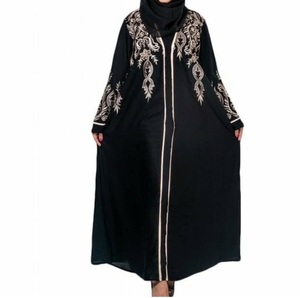 Fabricant OEM d'Abayas sur Mesure : Nouvelle Collection de Kaftans Abaya de Dubaï, Robes Maxi Élégantes et Royales pour Femmes, Abayas Arabes Tendance pour Filles - Product Image 4