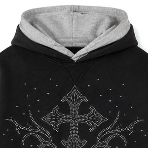 Sudaderas con Pedrería para Hombre, Sudaderas con Pedrería para Adultos, Sudaderas con Pedrería para Hombre, Nueva Llegada - Product Image 2