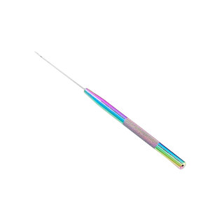 Herramienta de Gancho Multiusos de Primera Calidad con Agujas de Acero Inoxidable Reemplazables para el Enhebrado y Peinado Rápido de Extensiones de Cabello - Product Image 6