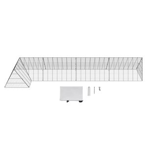Túneles portátiles para pollos de 157.5 x 39.4 x 24.2 pulgadas para jardín, jaulas prácticas para aves de corral en esquinas - Product Image 1