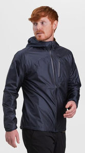 Veste de Pluie Épaisse Imperméable pour Hommes, Coupe-Vent d'Extérieur à Col Montant, Logo Frontal, Vêtement de Sport Décontracté – Vente en Gros - Product Image 4