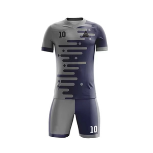 ชุดฟุตบอลขายดีที่สุดปี 2026 ชุดยูนิฟอร์มฟุตบอล โพลีเอสเตอร์ สั่งทำโลโก้แบรนด์ของคุณเอง ป้องกันแบคทีเรีย ยืดหยุ่นได้ คอวี - Product Image 6