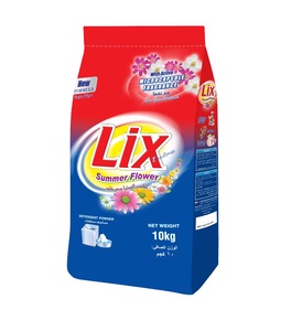 LIX Summer ผงซักฟอกพิเศษสำหรับซักผ้าและเสื้อผ้าหลายขนาดบรรจุ OEM-ODM ในถุง