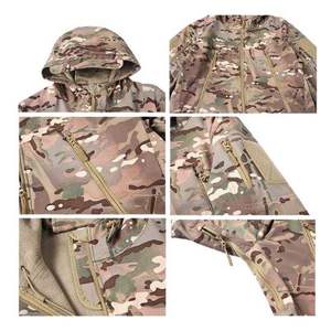 Wholesale Top Quality <b>Camouflage</b> Uniform Tactical Outdoor Security Wear Multi Pocket Custom Logo <b>Camouflage</b> Suit - Product Image 4