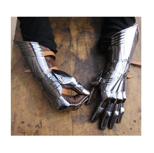 Guantes de Armadura Medieval de Metal Hechos a Mano, Diseñados para Recreación Histórica, Cosplay, Teatro y Colecciones de Disfraces - Product Image 1