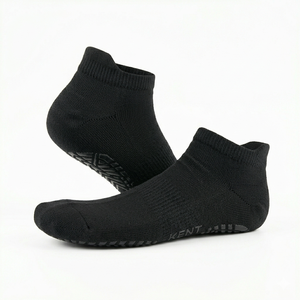 Custom Pilates <b>Socks</b> with Silicone <b>Grip</b> Bottom Non Slip Yoga <b>Socks</b> for Studios Fitness Clubs Private Label OEM ODM Wholesale - Product Image 2