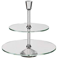 Ensemble de supports à gâteaux en métal de qualité supérieure, aspect magnifique, 4 pièces, finition rose doré, faits à la main, plateau de présentation de desserts à plusieurs niveaux