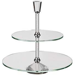Gorgeous Look High Standard Quality Metal Cake Stands <b>Set</b> 4Pc Pink Gold Trim Handmade Multi Layer Dessert Display Tray - Product Image 2