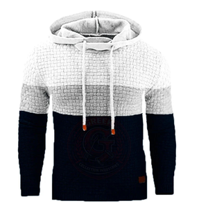 Sweat à capuche en polaire épais pour homme avec poche avant spacieuse et intérieur doux pour une utilisation quotidienne par temps froid - Product Image 3