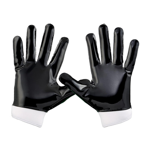 Gants de football américain Qaswa Sports Outdoor en cuir légers, antidérapants, imperméables, séchage rapide, faciles à laver, unisexes - Product Image 5