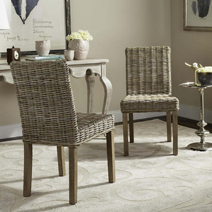 <b>Set</b> <b>of</b> <b>2</b> Upholstered Parsons Dining <b>Chairs</b> <b>Accent</b> <b>Chairs</b> for Home Decor - Product Image 5