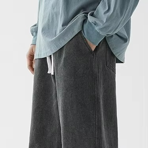 Pantalons pour hommes de différents styles, bonne qualité, prix abordable, coupe large et ample, jeans baggy surdimensionnés pour hommes - Product Image 6