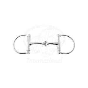 บิตแบบ D-Ring สแตนเลส ขนาด 5.5 นิ้ว สำหรับขี่ม้าแบบอังกฤษ ใช้สำหรับฝึกม้า - Product Image 1