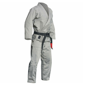 Kimono de Jiu-Jitsu Brésilien (BJJ) OEM personnalisé, haut uniquement, 100 % coton prérétréci, conception monopièce à tissage simple - Product Image 5