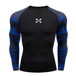 Camiseta de Compresión Rash Guard Cody Lundin para Hombre, Ropa Deportiva para Gimnasio, Camiseta de Natación, Venta al por Mayor, Camiseta Deportiva Ajustada para Hombre para Clima Cálido - Product Image 1