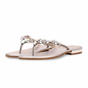 Sandales à talons argentées Fancy Chappal FN0757 - Product Image 3