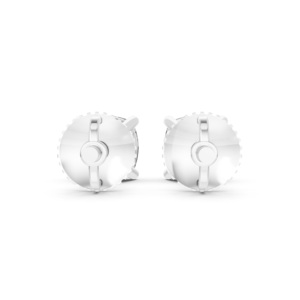 Boucles d'oreilles en argent 925 avec diamant de laboratoire certifié IGI, fabricant de bijoux fins éthiques RJC ODM OEM, vente en gros EA501595 - Product Image 4