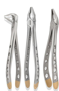 Ensemble de 6 forceps d'extraction dentaire manuels de haute qualité avec poignée ergonomique, réutilisables, en acier inoxydable allemand - Product Image 5