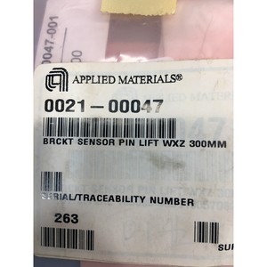 AMAT 0021-00047 BRACKET SENSOR PIN LIFT WXZ 300 - อุปกรณ์และอะไหล่เซมิคอนดักเตอร์ระดับโลกที่เชื่อถือได้ - Product Image 2