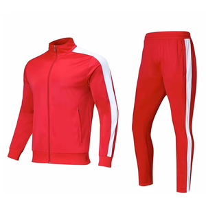 Unisex Tracksuit Set 2 Piece Polyester Blank <b>Reflective</b> Zipper <b>Jacket</b> Custom Logo Design Color Plus Size <b>Running</b> Tracksuit - Product Image 6
