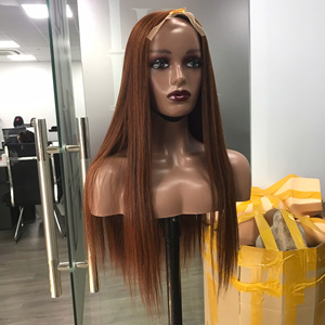 Extensiones de cabello Remy de alta calidad 100% al por mayor, cabello vietnamita liso de hueso marrón, puntas dobles dibujadas para tejer - Product Image 5