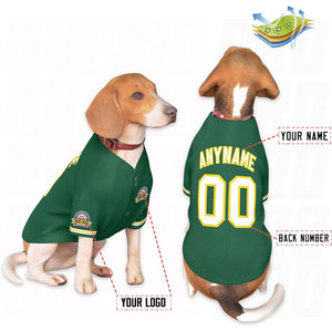 Maillot de football personnalisé pour chiens, maillot de sport pour animaux de compagnie, vêtements pour chiens de la taille XS à 5XL, maillot de baseball personnalisé pour chien avec nom, numéro et logo - Product Image 3