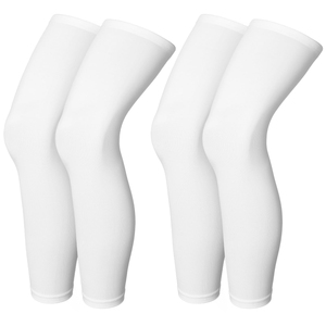 Mangas de compresión alta para piernas, moldeadoras, transpirables y cómodas, leggings de soporte para ropa interior, protector adelgazante para piernas. - Product Image 1
