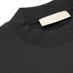 ชุดเซ็ต 2 ชิ้น ผ้าคอตตอนเทอร์รี่ สปอร์ต สำหรับฤดูหนาว พิมพ์ลายดิจิทัล ปักลาย ล้างสีแบบแอซิดวอช สำหรับผู้ชาย เสื้อฮู้ดซิป ชุดกางเกงขาสั้น - Product Image 3