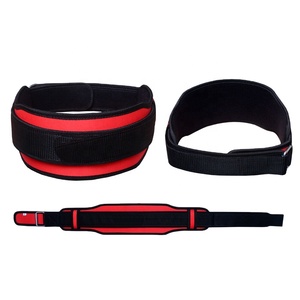 Cinturón de neopreno básico para levantamiento de pesas, soporte de espalda para gimnasio, entrenamiento, Fitness - Product Image 1
