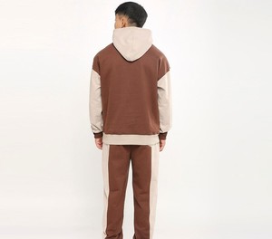 Vente en gros de polaire unisexe personnalisable avec logo, en polyester/coton, double couche, respirant, grande taille, longueur intégrale, de haute qualité, imprimé uni - Product Image 2