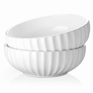 Bols de service en teck faits à la main avec poignées - Bols à fruits en bois en gros - Product Image 2
