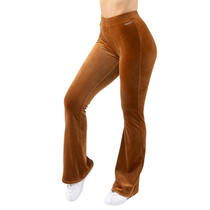 Pantalones de Terciopelo de Pierna Ancha para Mujer, Personalizados, de Alta Calidad, 360GSM, Poliéster/Spandex, Transpirables, Ecológicos, Cintura Elástica - Product Image 2