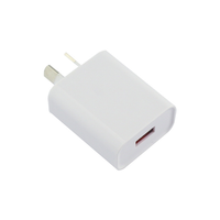 Chargeur mural Quick Charge 3.0, chargeur mural USB 18W 3A adaptateur QC 3.0 bloc de chargeur rapide pour téléphone portable intelligent iPhone