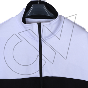 Chaqueta Bomber Deportiva Carewear 2026 Premium con Cierre de 1/4, Bloques de Color, para Hombre, Casual, Invierno, Cuello Camisero, Forro Polar, Poliéster, Corte Regular - Product Image 2