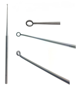 Mejores Instrumentos Quirúrgicos: Set Manual de Instrumentos de Acero Inoxidable de Grado Médico, Curetas de Bucle para Cirugía ORL - Product Image 5