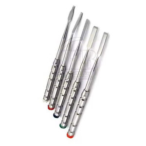 Juego de Cinceles Manuales Reutilizables para Huesos, Instrumentos Quirúrgicos Ortopédicos de Acero Inoxidable con Certificación CE para Corte Óseo, Uso Médico Hospitalario - Product Image 4