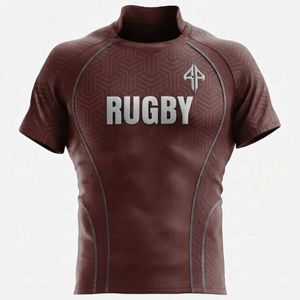 Nouveau maillot de rugby RIVIAN ATLANTIC, impression par transfert thermique, couleur unie, 100% polyester, qualité supérieure pour hommes - Product Image 6